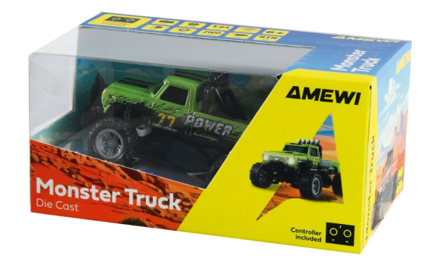 22733 RC-Monstertruck Die Cast 1:64 RTR grün